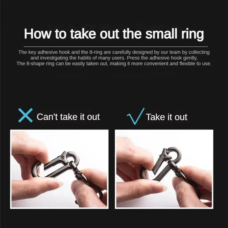 Trendy DIY Mobile Phone Number Plate Pendant Keychain for Men Punk Simple Woven Leather Rope Anti-lost Car Key Chain Accessories