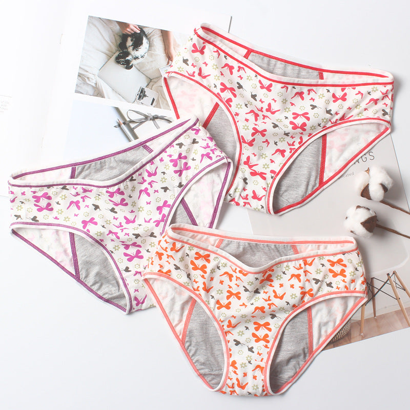 Cotton print for women's underwear