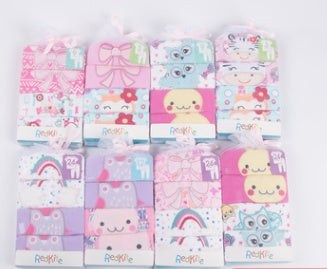 Children's Clothing Short-sleeved Boys And Girls Home Wear Summer Baby Underwear Pajamas Set