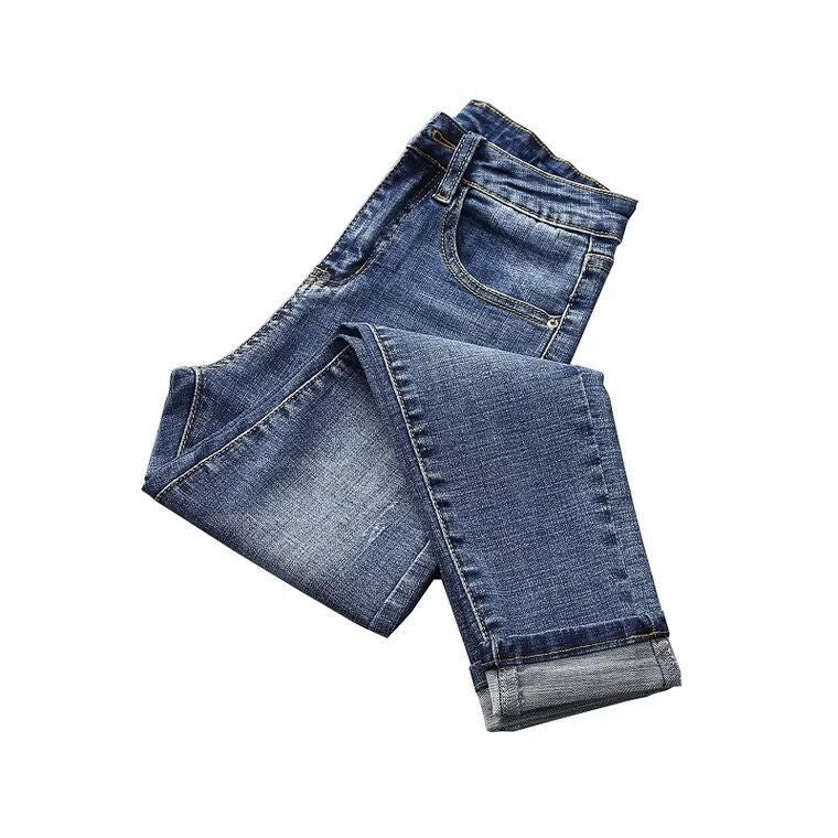 Women Velvet Jeans Stretch High Waist Winter Warm Pants