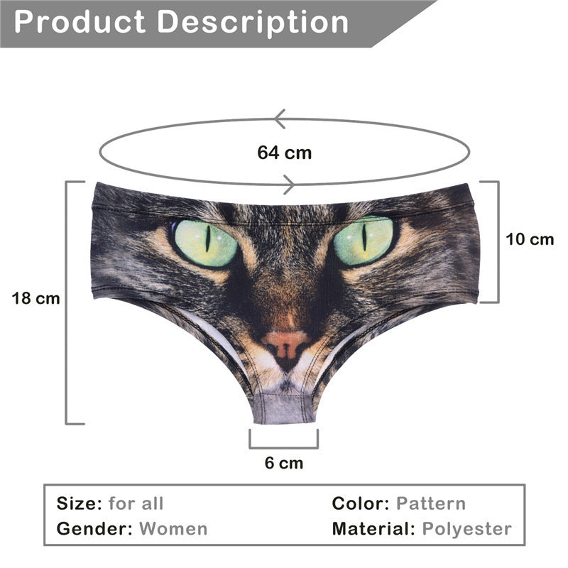 3D digital printed underwear