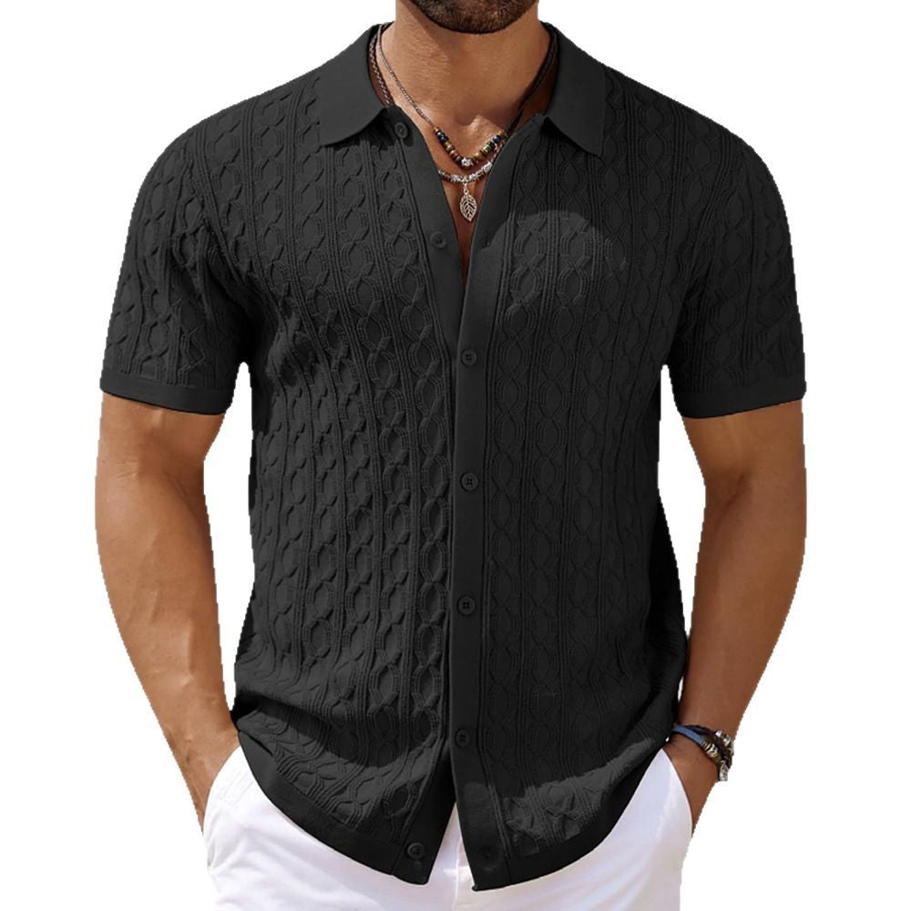 Summer Short-sleeved Men's Clothing European And American