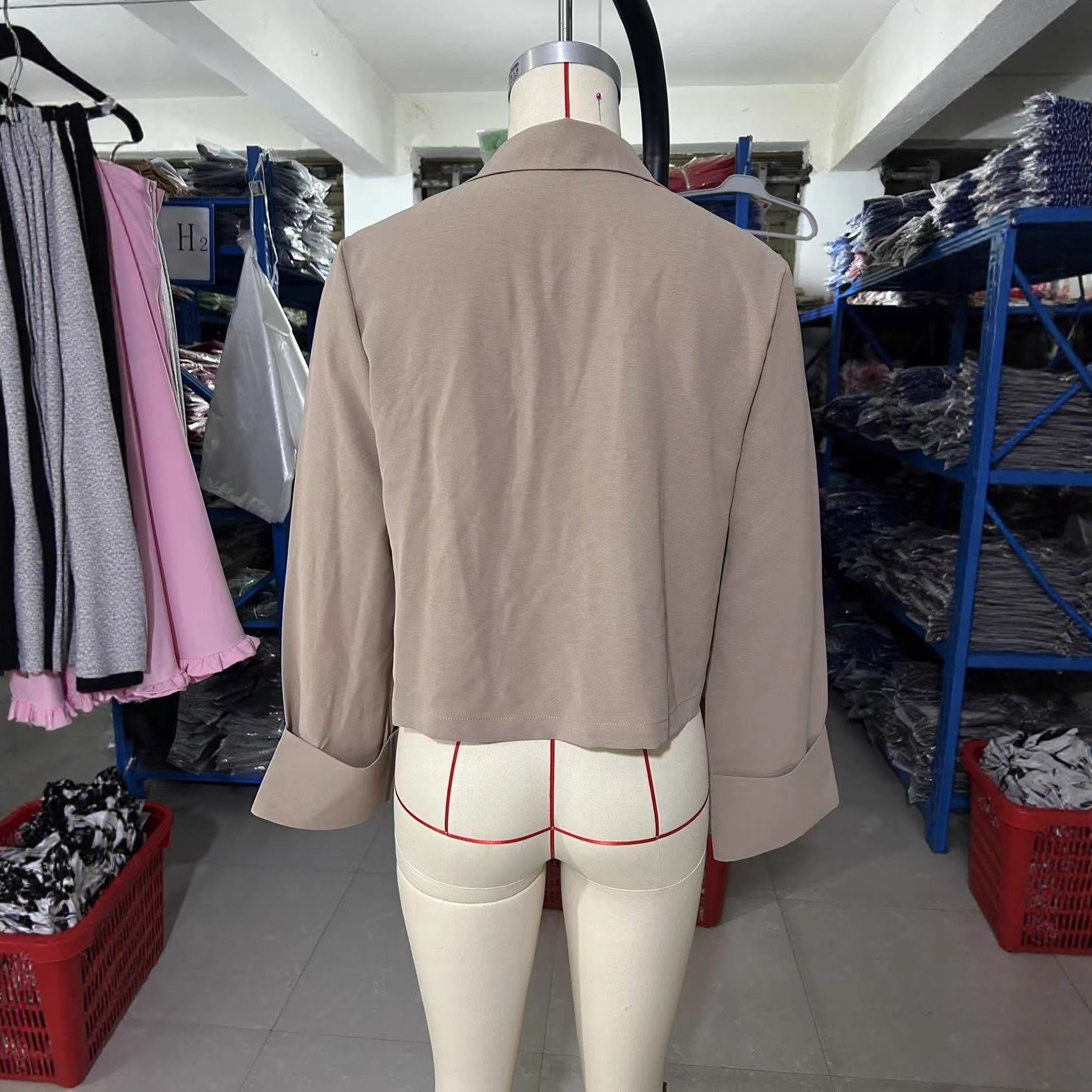 Women's Long Sleeve Bowknot Cardigan Lace-up Shirt