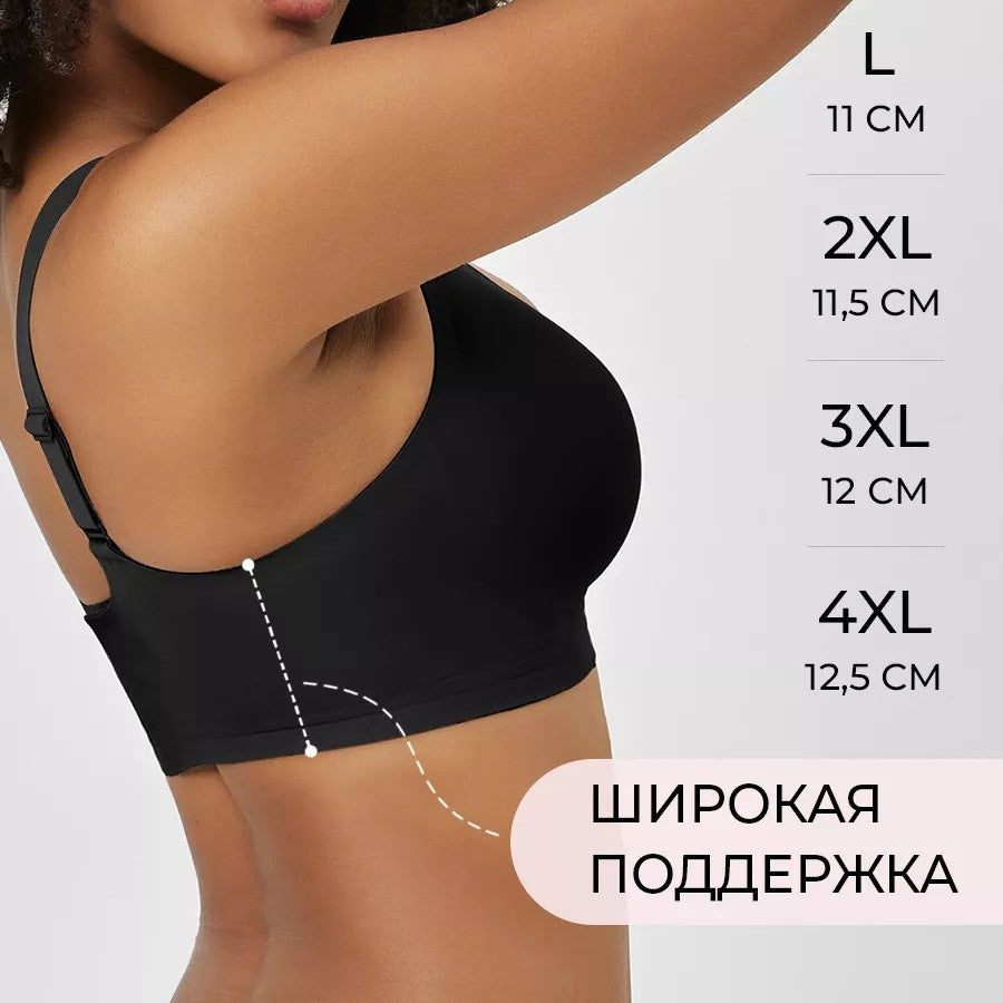 Seamless Vest Bra Women's Sports Thin