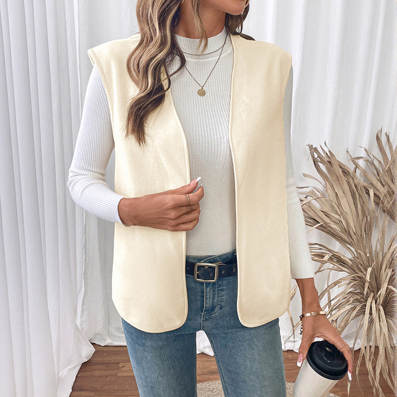 Women's Daily Casual Vest Polar Fleece